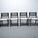 4 chaises Arnold Merckx pour Fristho vers 1975