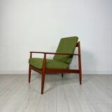 1950s Vintage Danish Teak Armchair by Grete Jalk for France & Daverkosen