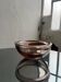 Vintage Murano glass bowl, Coffee table accent , Bookcase, light violet color