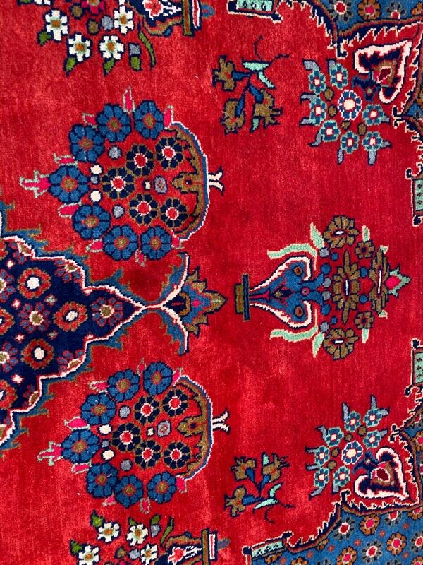 Vintage Persian mahal carpet 238x354