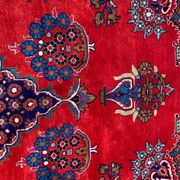 Vintage Persian mahal carpet 238x354