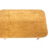 Table basse en bouleau, Swedish Modern, Suède, 1940