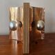 Very rare mid-century wall lamp, Germany, 1970s