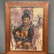 Maitree Siriboon “Mother and Child”. Oil painting.