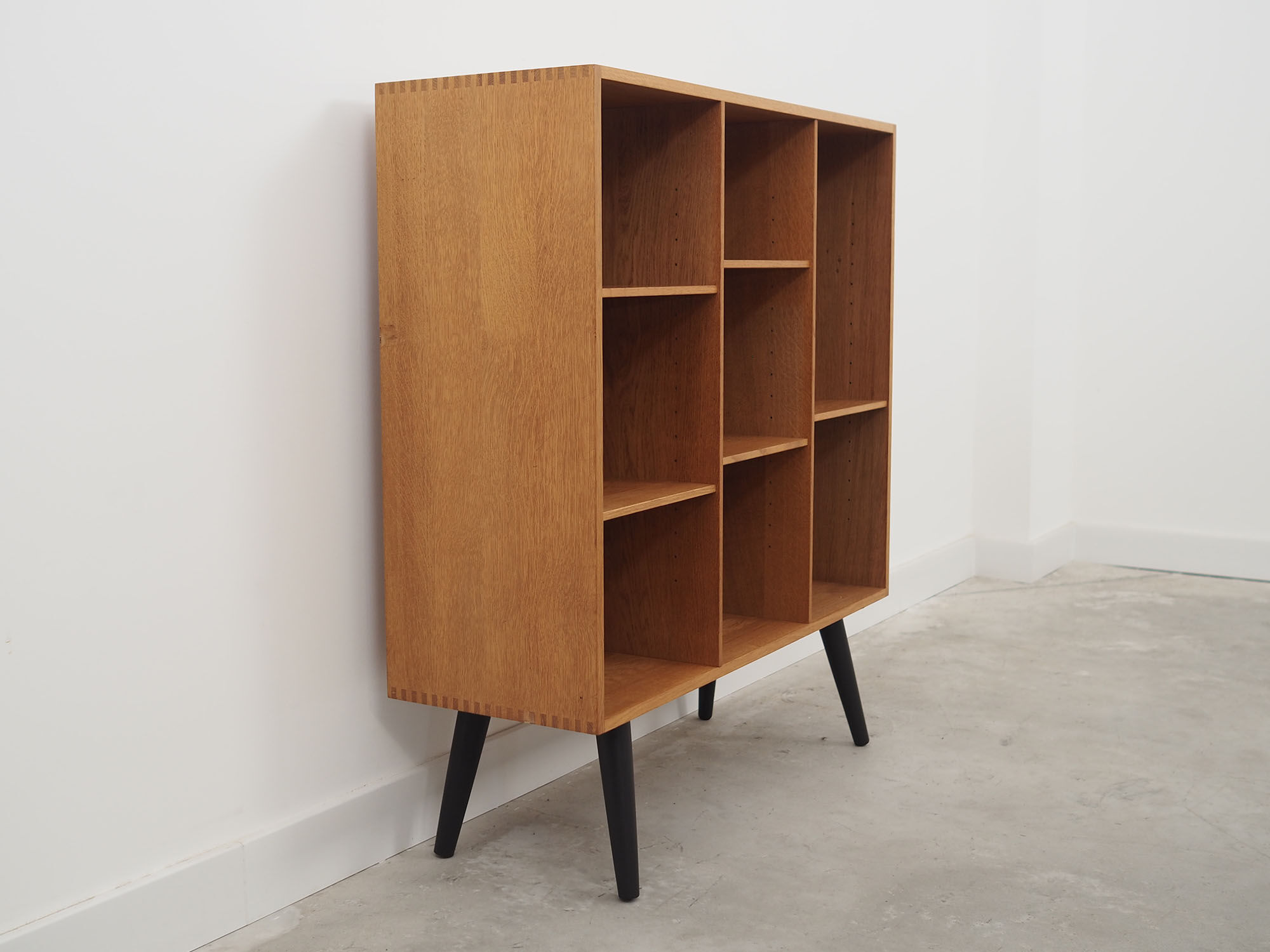 Ash bookcase, Danish design, 1970s, production: Søborg
