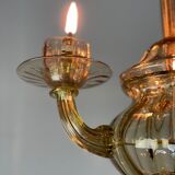 Venetian lantern made of murano glass