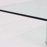 Italian Modern Glass Coffee Table by Gallotti & Radice 1970s