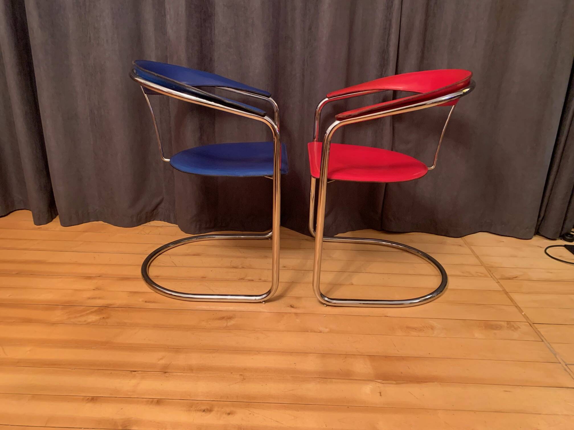 A pair of Canasta chairs, Arrben, Italy, 1970s