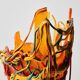 1st Edition Spaghetti Vase by Gaetano Pesce for Fish Design 1995 + Booklet