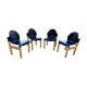 Set of 4 Flex chairs by Gerd Lange for Thonet 1977