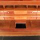Scriban Bookcase In Solid Mahogany, 18th Century, Louis XVI, Port Furniture