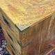 Nautical-style teak writing desk