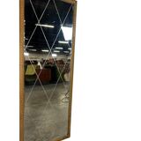 Tall/long vintage mirror with a 'tile' effect