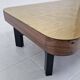 L. De Boussy, Etched Brass Coffee Table, Belgium, 1976