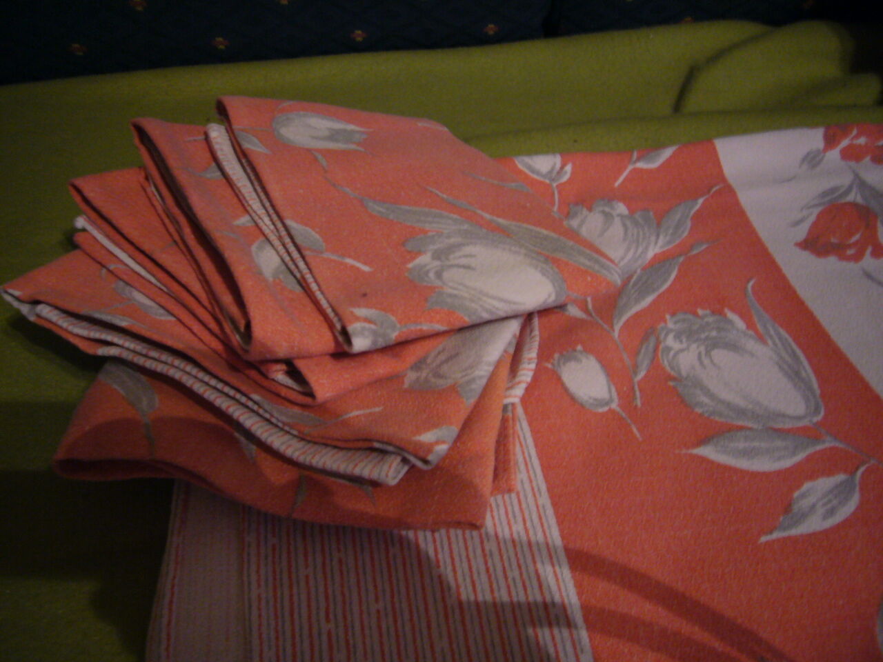 Vintage tablecloth 1960