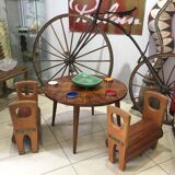 Pair of small vintage stools