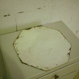 Hexagonal vintage mirror 30 x 30 cm