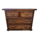 Commode en bois massif