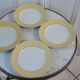 Set of 4 flat plates Moulins des Loups 40 years 50
