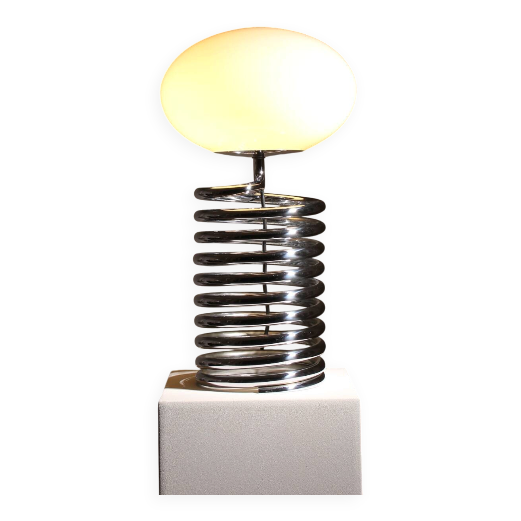 Table Lamp ‚Spirale‘ by Ingo Maurer for Design M | Germany 1960s