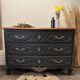 Birch wood chest of drawers