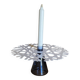 Snowflake candlestick by Laure Krayenbuhl and Kosta Boda for Nestlé.