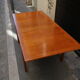 Nathan furniture dining table in 60s teak with butterfly extension