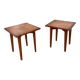 Pair of small side tables from the 1950s