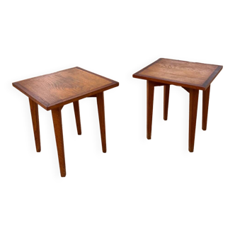 Pair of small side tables from the 1950s