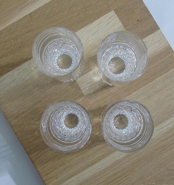 Vodka/Vintage shot glasses