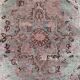 Vintage Turkish Oushak Rug 106x66 cm shabby carpet Ushak Region Small