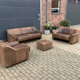 De Sede Ds44 3zit, 2zit, 1zit + poef Buffel leder 5mm NECK