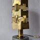 Lubid table lamp in brass from the 1950s.