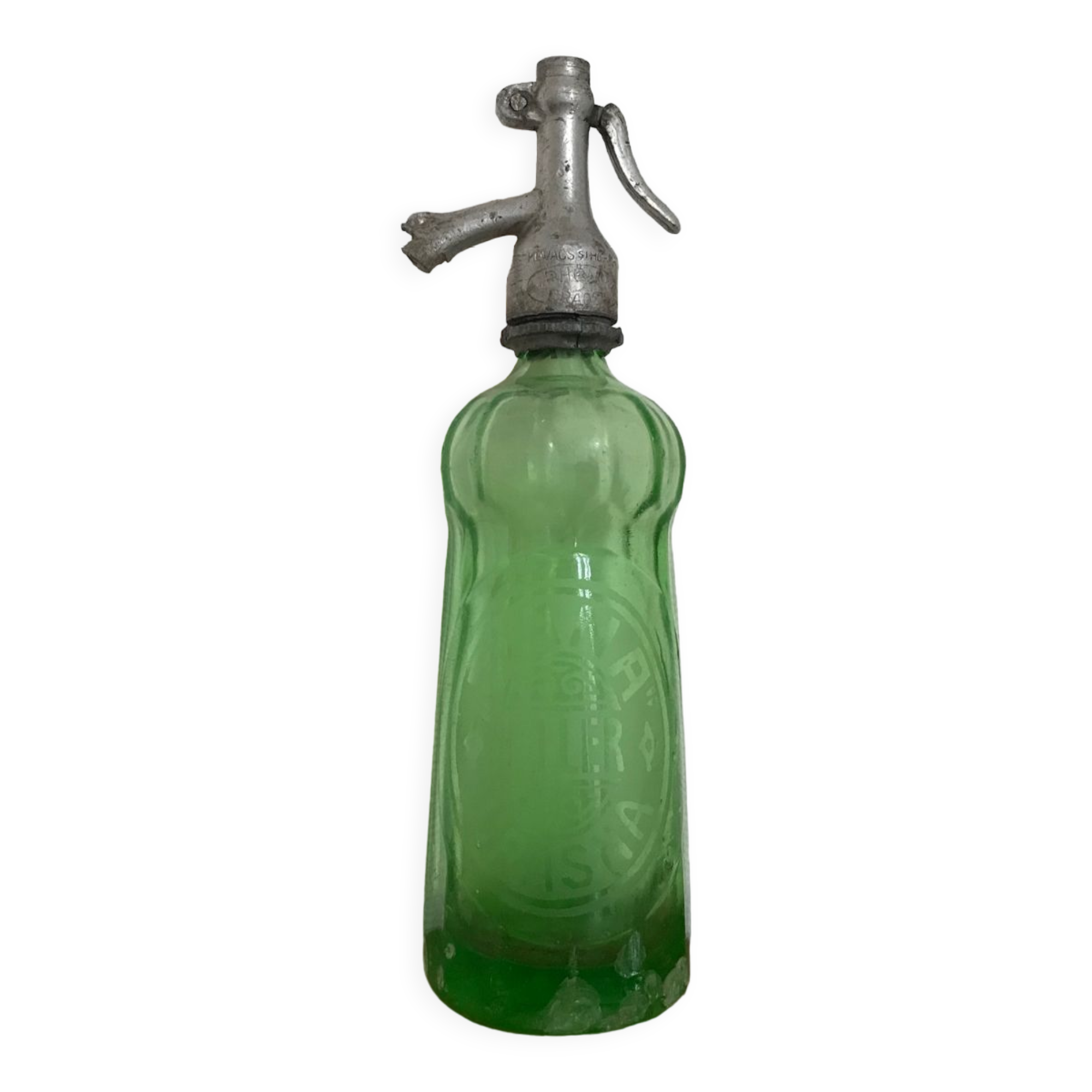 Siphon uralin / uranium / yellow green marquise shape