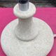 Stone lamp, dlg by albert tormos, arsène galisson, size xxl, approximately 20 kg