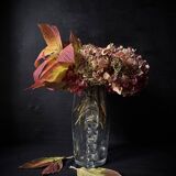 Large crystal vase
