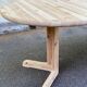 Rainer Daumiller extendable round table for Hirtshals Sawaerk 1970 200cm