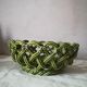 Braided ceramic cut