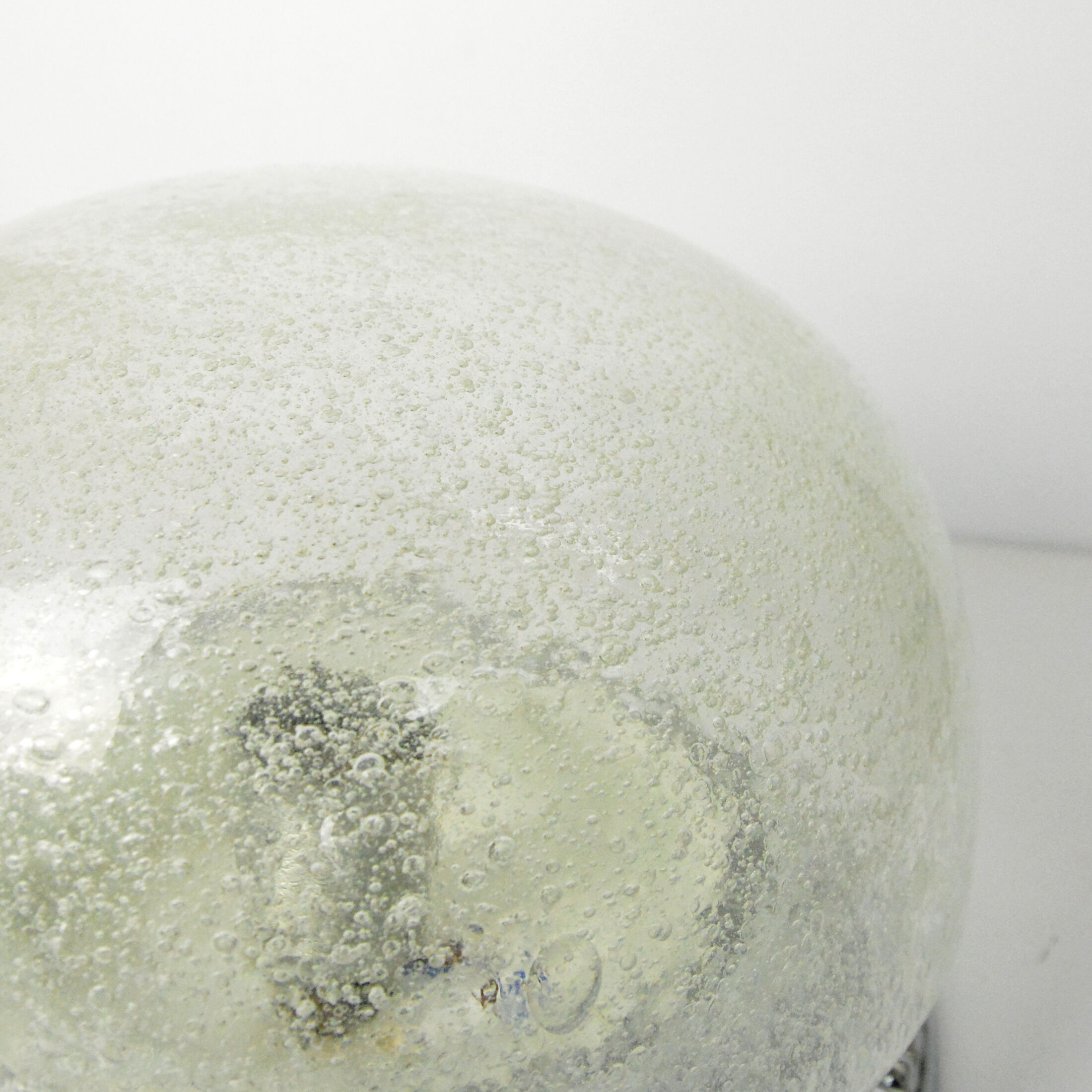 1970s modern large chrome plafond, Hillebrand, Germany