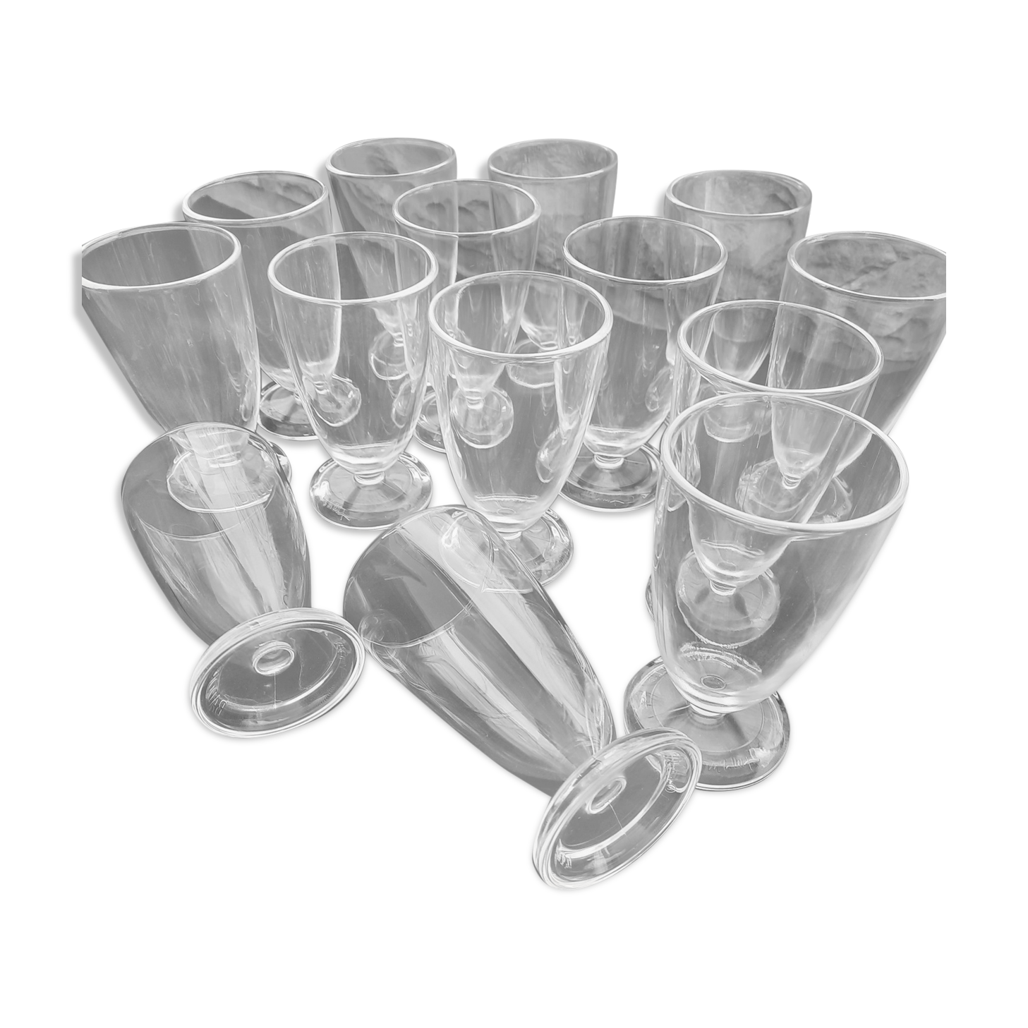 14 asymmetrical lenses by Christophe Pillet for Badoit