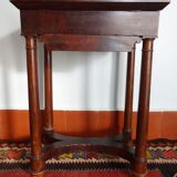 Mahogany Empire and mahogany veneer dressing table