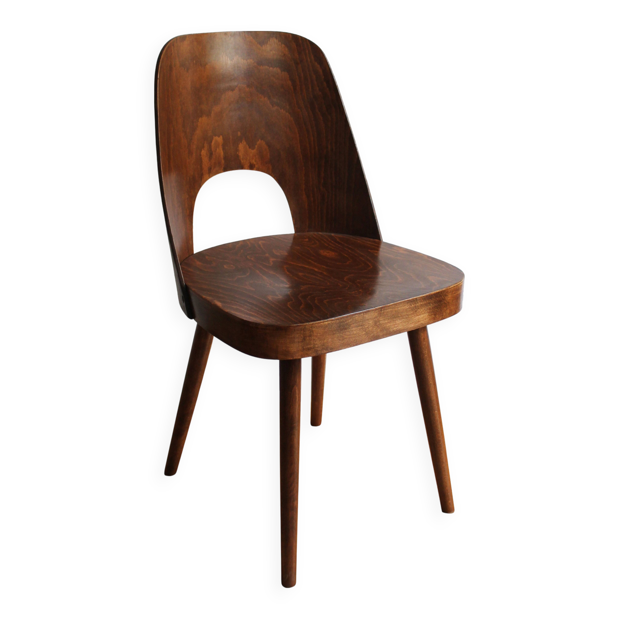 Mid Century Dining Chair No.515 by Oswald Haerdtl for TON Company