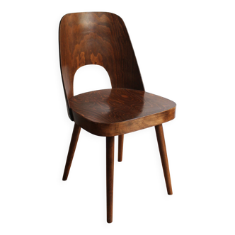 Chaise de salle à manger du milieu du siècle n° 515 par Oswald Haerdtl pour la société TON