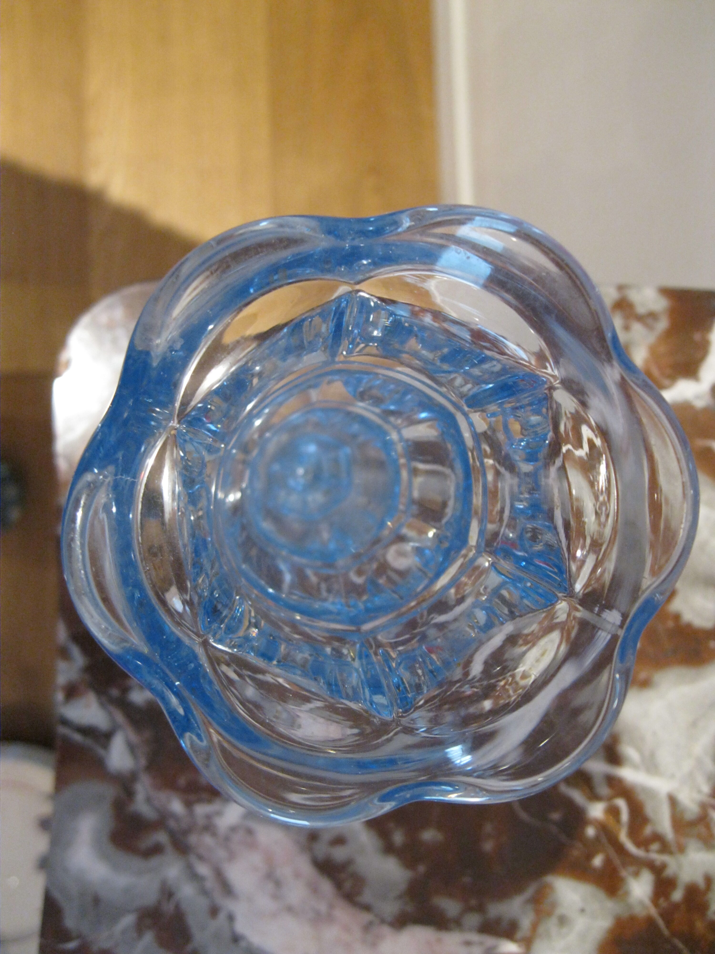 Vase bleu