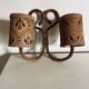 Large rope wall lamp