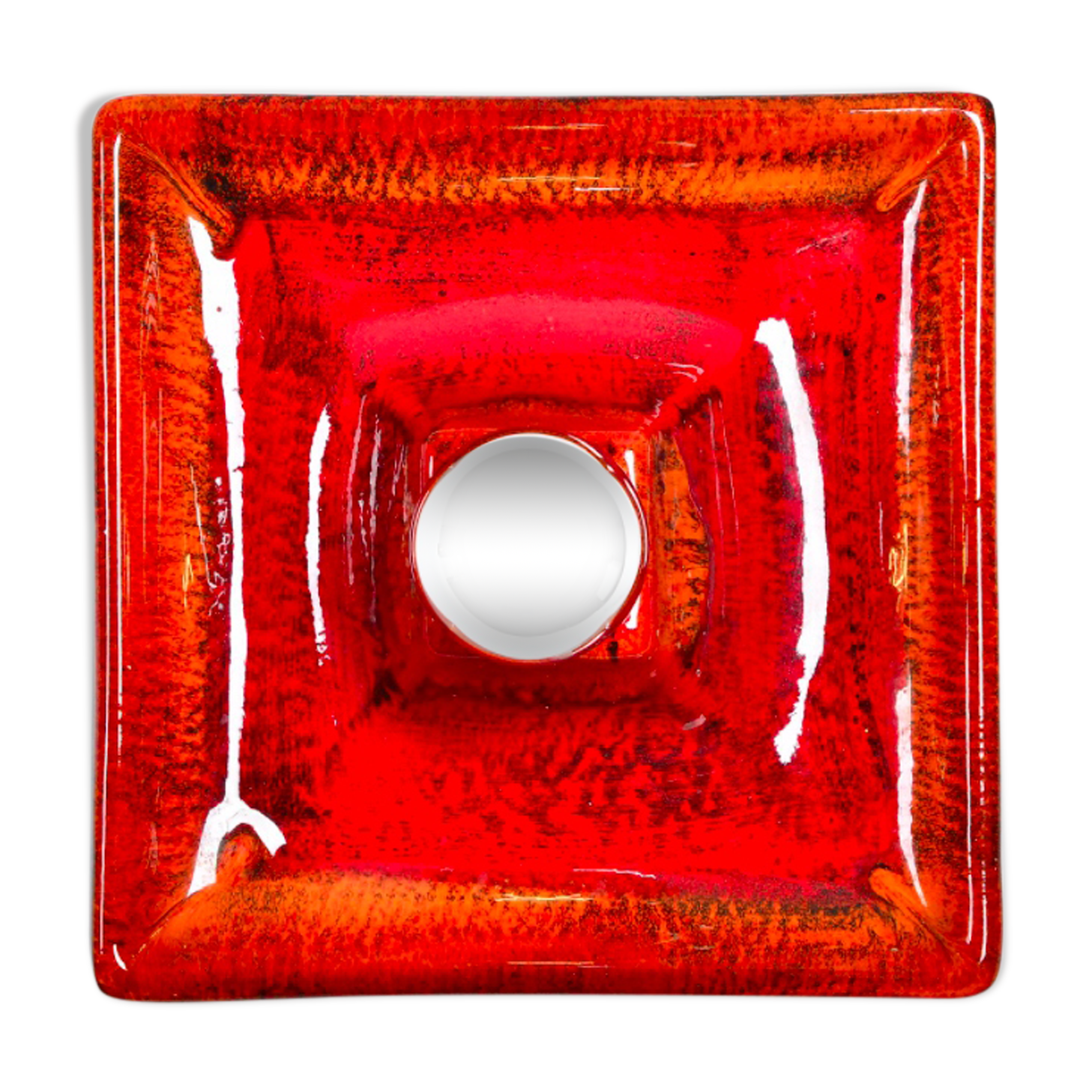 Fat Lava ceramic wall apply from Hustadt Leuchten 1970