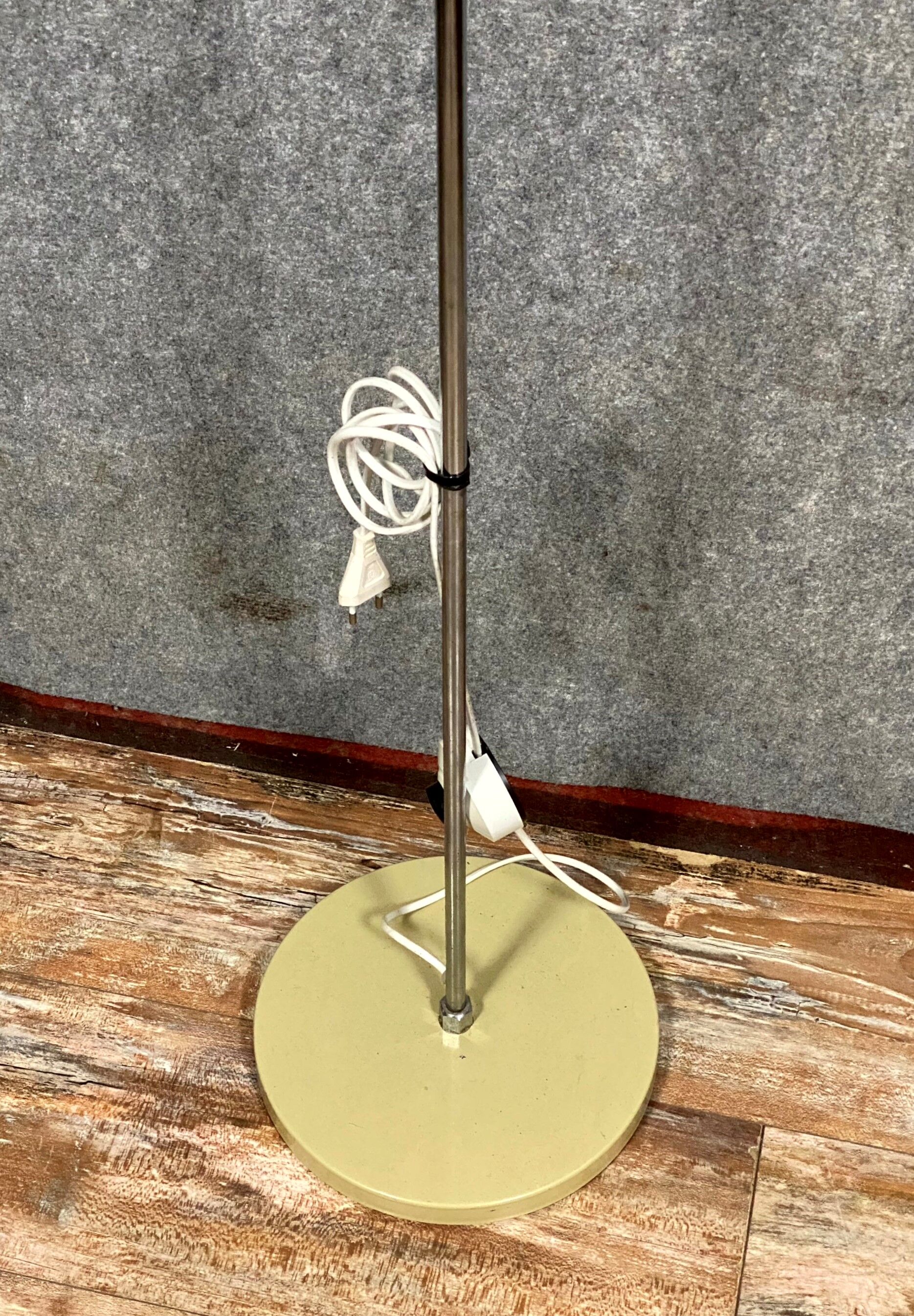 Chrome vintage floor lamp 1960