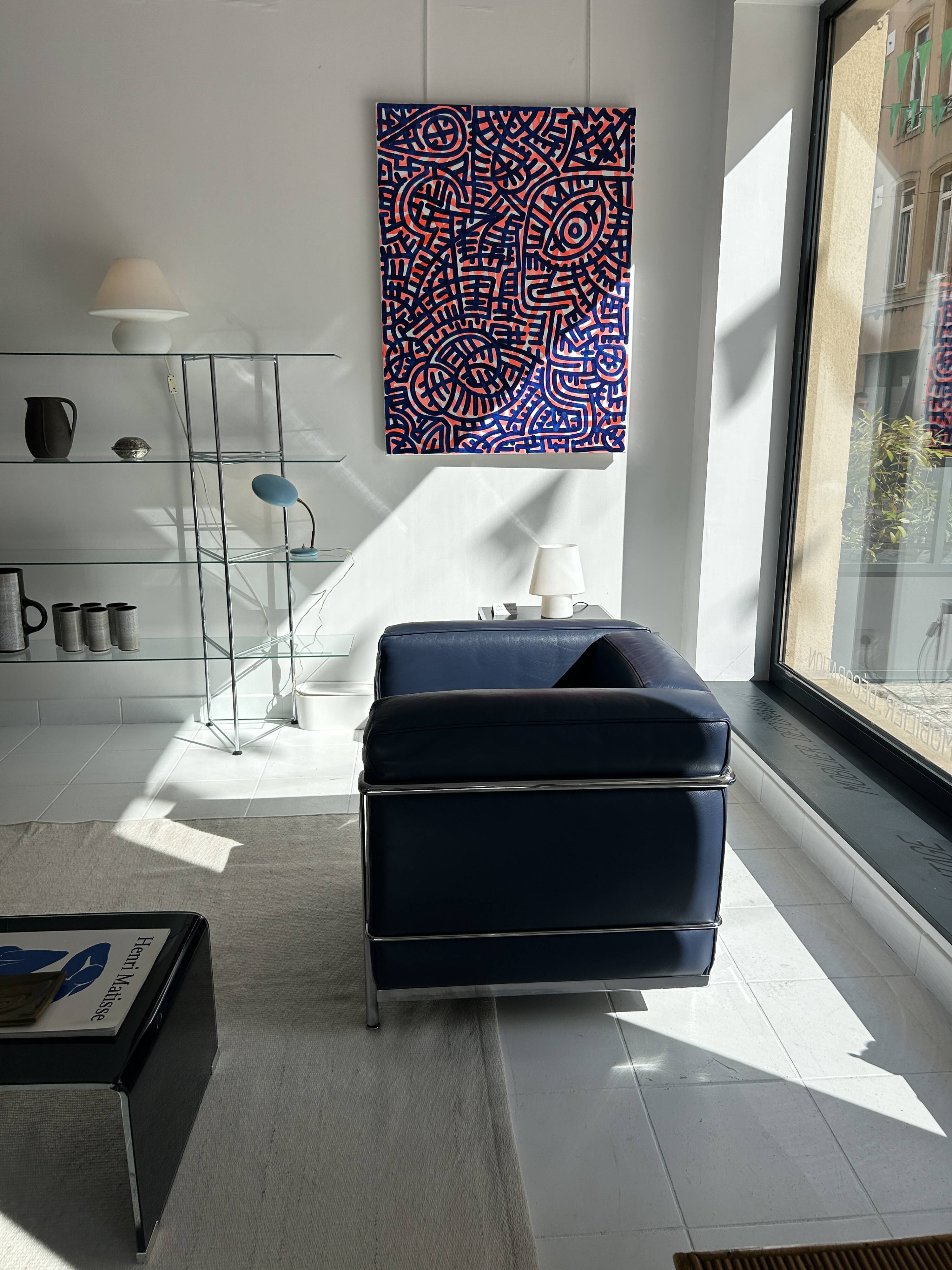 LC2 Cassina Le Corbusier armchair