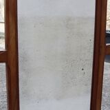 Vintage wooden wall dressing room