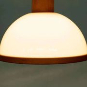 Bohemian 70s mushroom pendant lamp